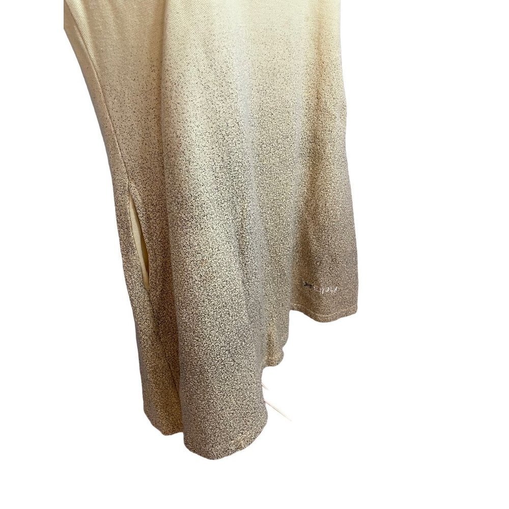 Vintage Y2K IXSpa Yellow Cap Sleeve Cotton Tennis Dress with Pockets Sz S - Picture 4 of 11